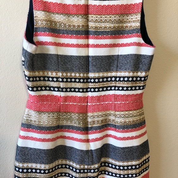 The Limited Striped Fitted Tank Dress—2 - Picture 4 of 8